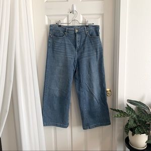 Universal Thread Highest Rise Wide Leg Crop Jeans
